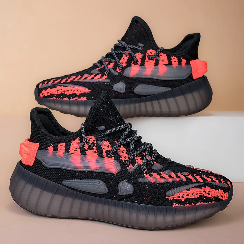 

Travel Leisure Men Mesh Running Sneakers Portable Lightweight Design Breathable Upper Outdoor Walking Sport Shoes