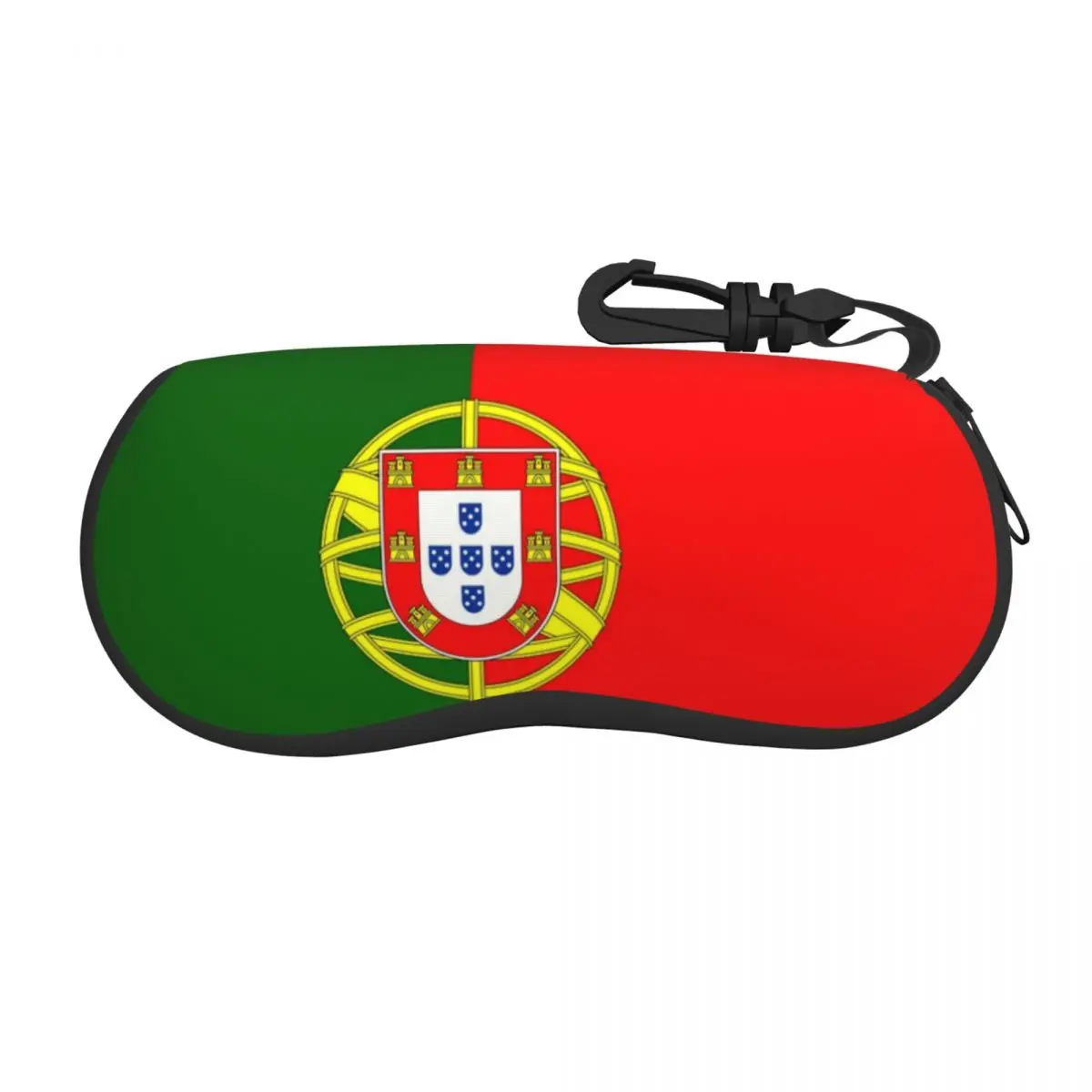 Flag Of Portugal Eyeglass Glasses Case Women Men Soft Portuguesa Patriotic Sunglasses Protective Bag