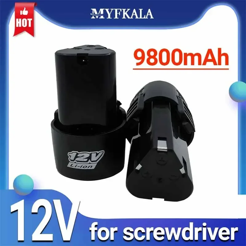 

Аккумулятор De Litio для Destornillador, Pila De Respaldo De 12 В, 9800 мАч, 100% Origen, Larga Dqja, Nueva, Gran Oferta