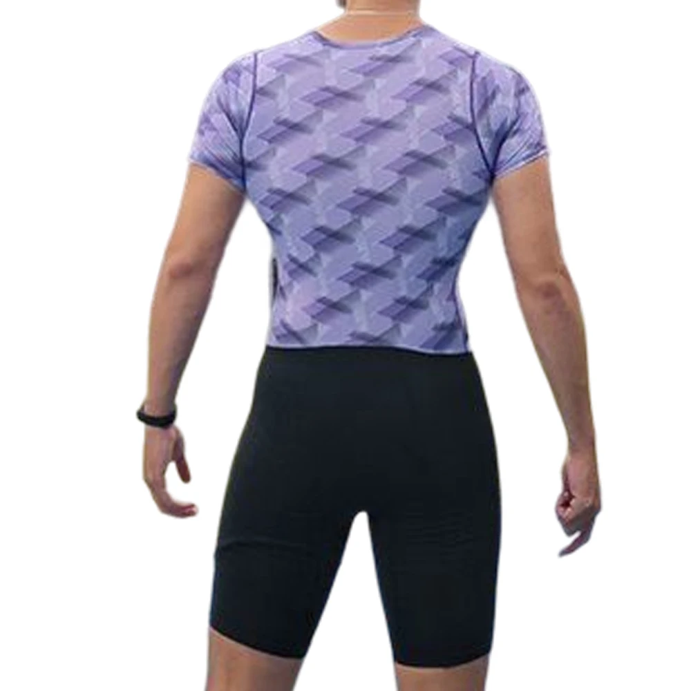 Men Run Sleeveless Tights Man Track & Field Fast Running One Piece Suit Leotard Speed Running Outfit