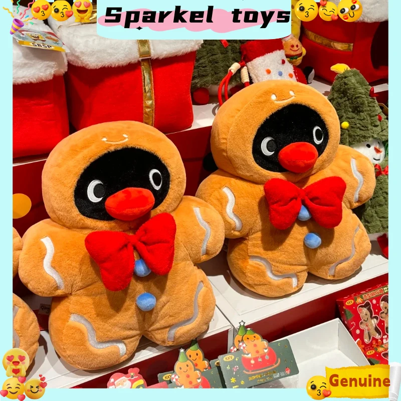 

Kawaii Pingu Plush Toy Christmas Tree Plush Doll Pingu Christmas Wreath Stuffed Dolls Penguin Accessories Model Home Decoration