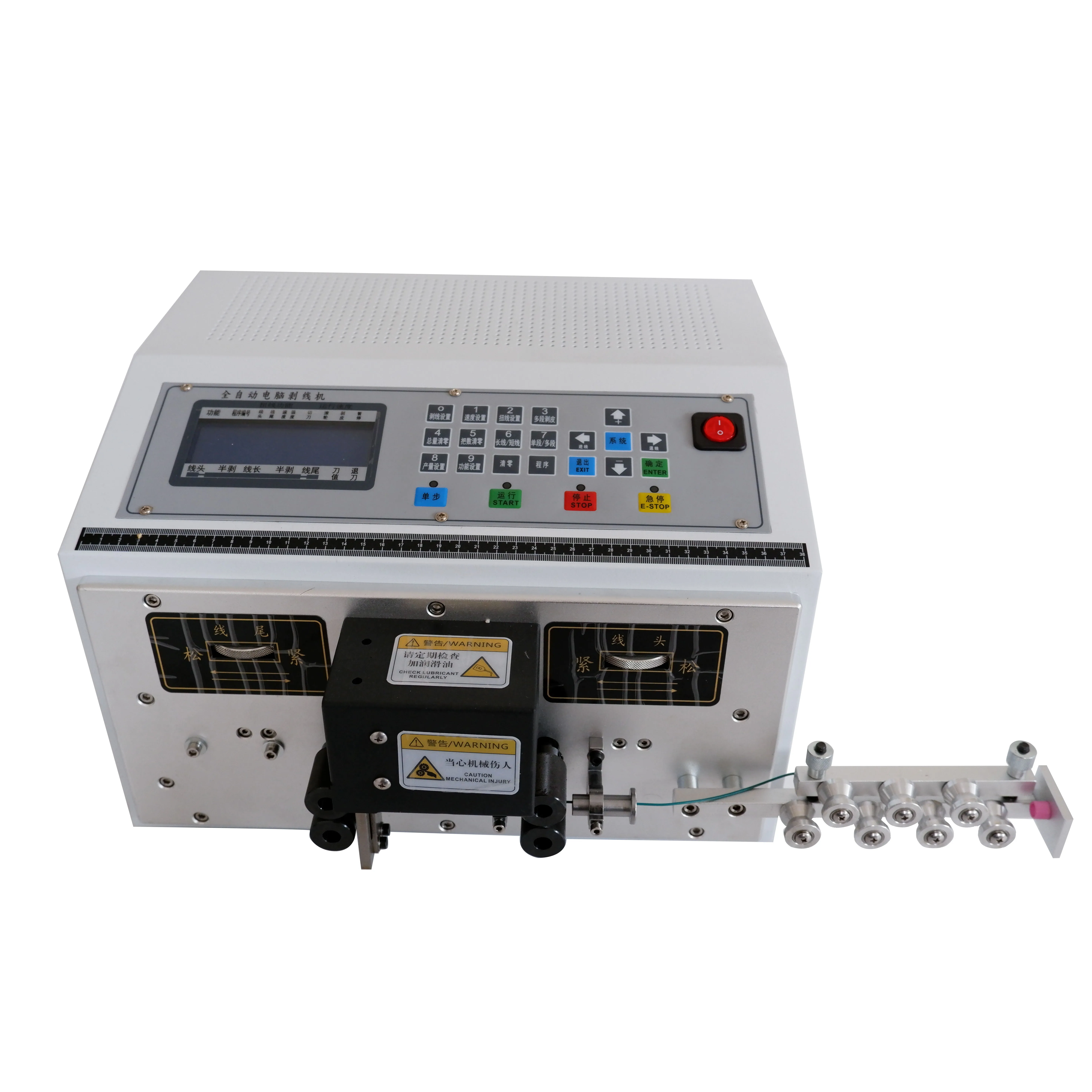 

Hot Selling Multi-functional Fully Automatic Wire Stripping Machine with High Wire Stripping Accuracy and Invoicing Capability