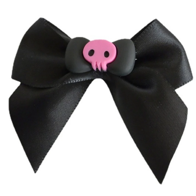 Black Bows Hair Clip Big Bows Hairpin JK Hair Clip Hairpin Bows Barrettes