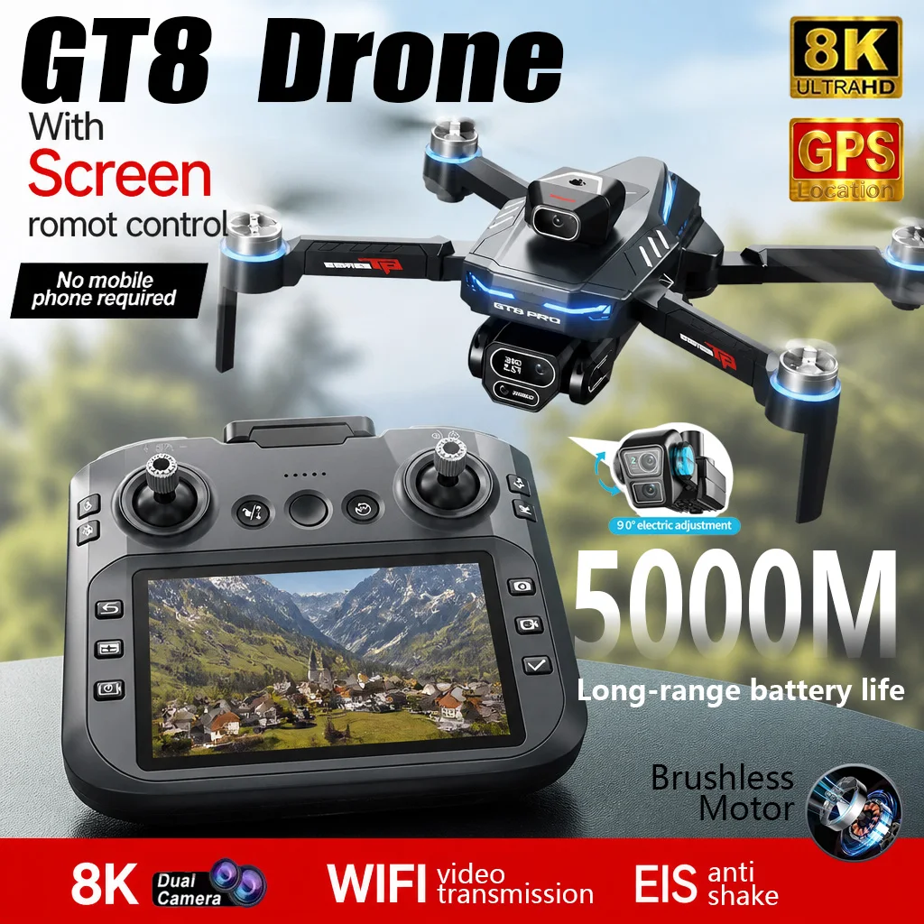 new-gt8-drone-professional-8k-dual-camera-fpv-gps-obstacle-brushless-optical-flow-hovering-foldable-quadcopter-15km-rc-dron-toy