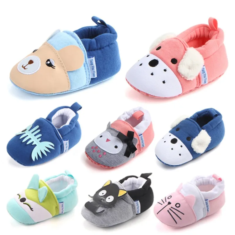 Neonato primavera autunno scarpe da cartone animato calzini da bambino calzini antiscivolo per bambini calzini da pavimento per bambina ragazzo