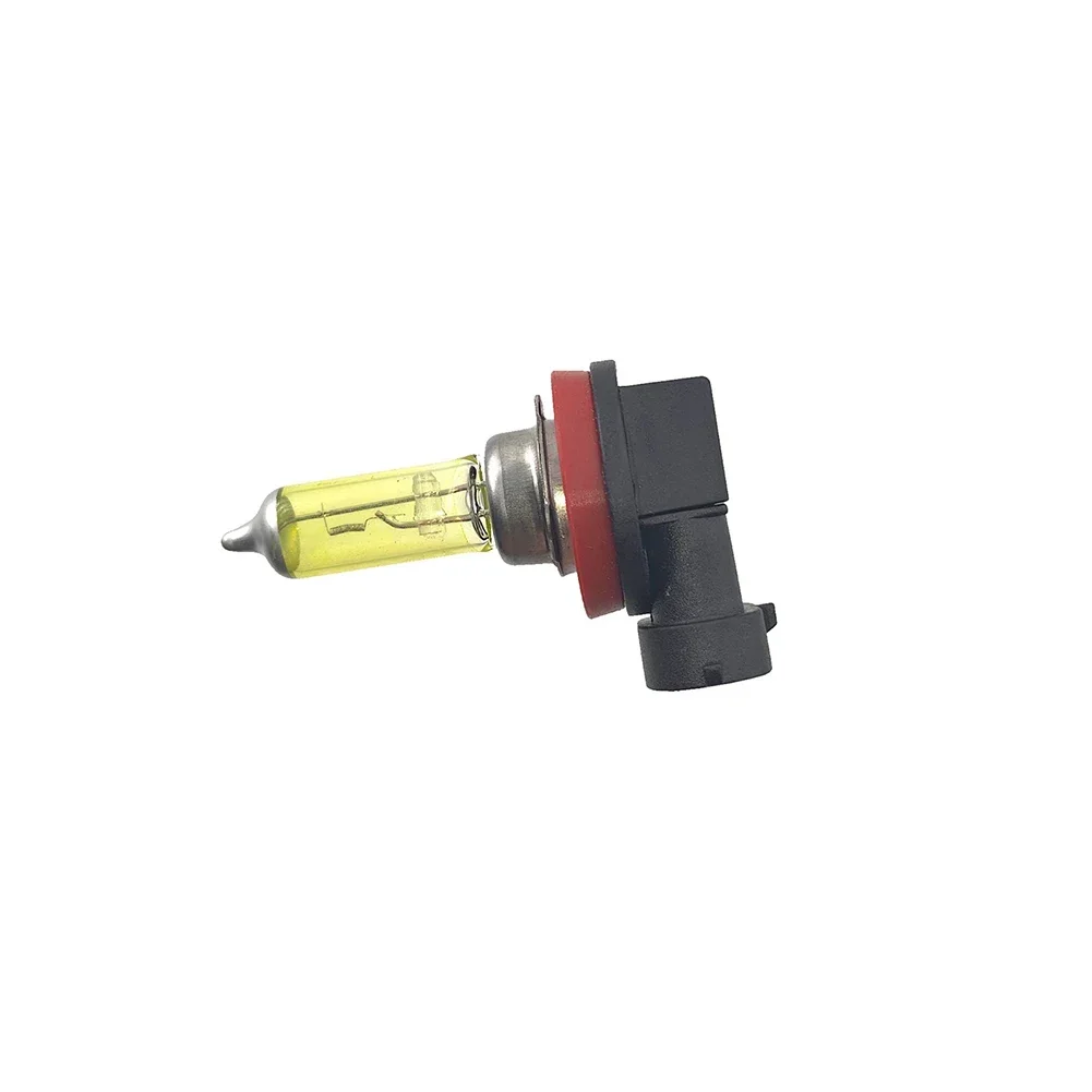 2pcs Yellow/white 100W/55W H11 H8 H9 12V-24V DC Halogen Bulb High Beam Headlight Daytime Running Light Aluminum Alloy Car Lights