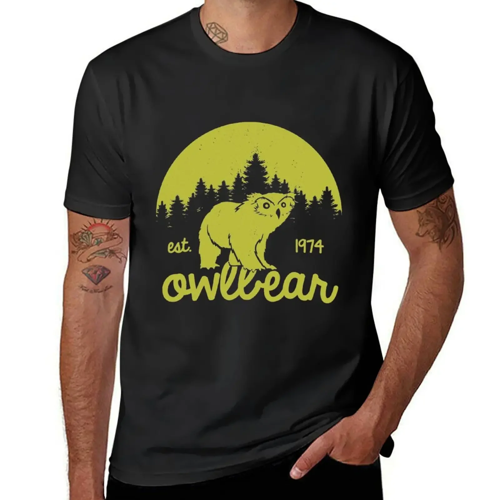 Owlbear T-Shirt new edition cute clothes mens workout shirts