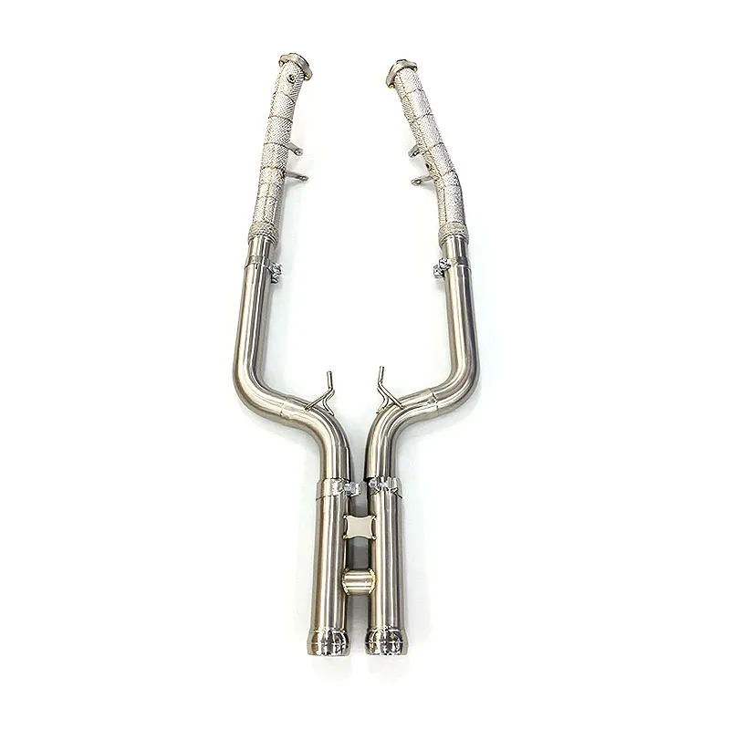 SDO Performance Exhaust System for  S63  W222 5.5T M157 Stainless Steel Downpipe Exhaust Pipes