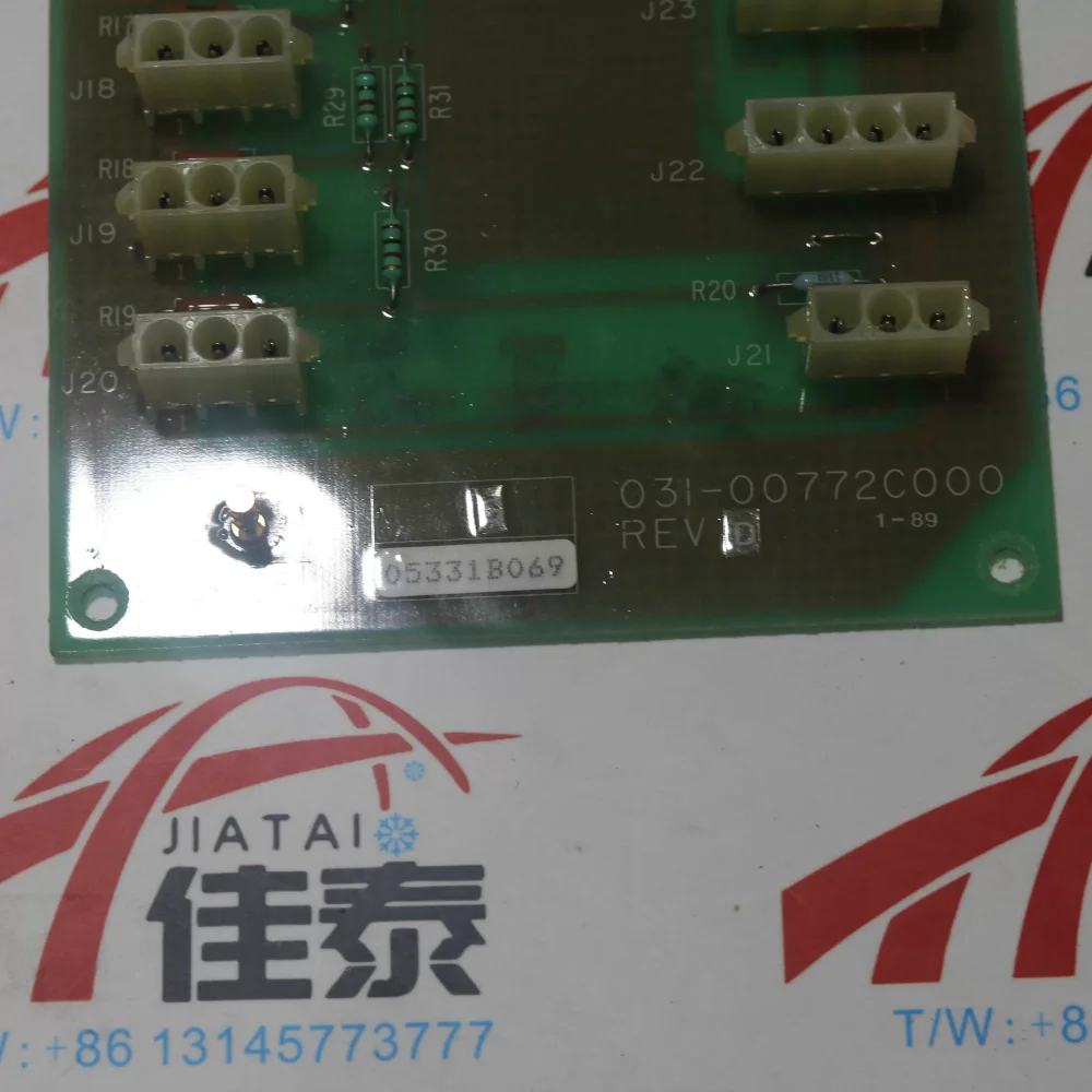 York 031-00772C000 Rev. D Chiller Start Board Card PLC