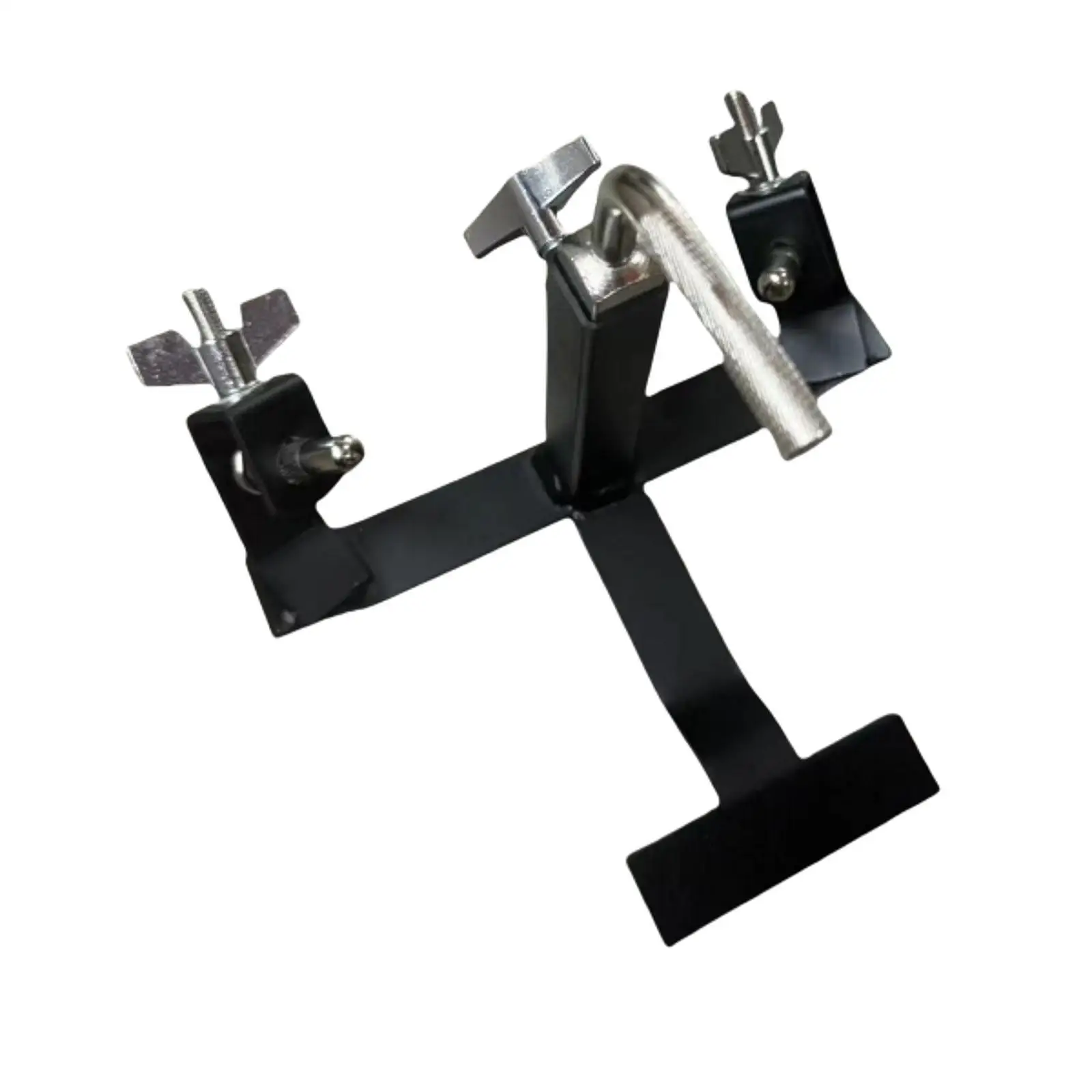 Bell Pedal Mounting Bracket, Drum Cymbal Holder, Bell Clamp Bracket, for
