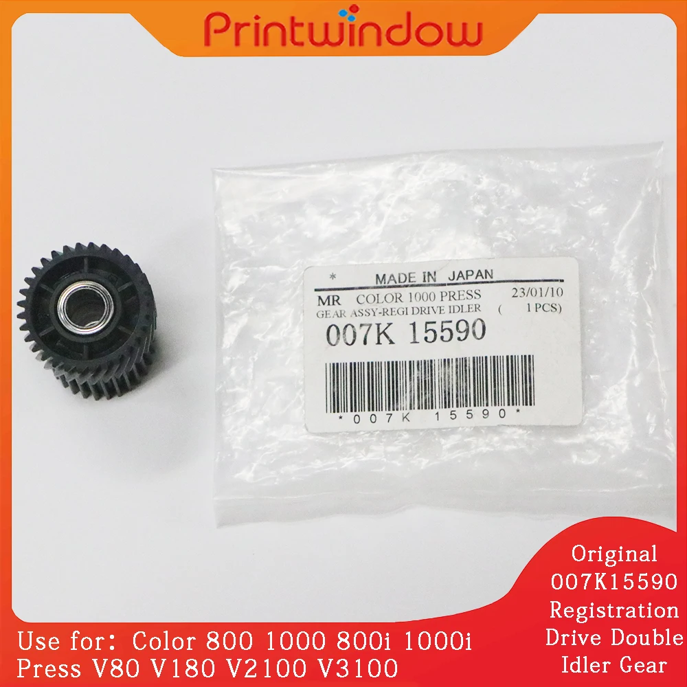 Original 007K15590 Registration Drive Double Idler Gear for Xerox Color 800 1000 800i 1000i Press V80 V180 V2100 V3100