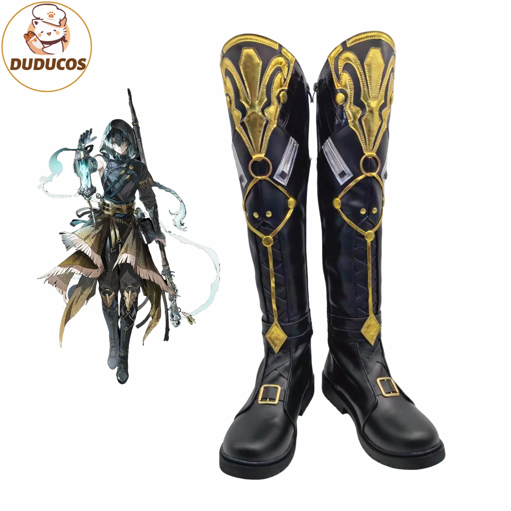 Jingran ‌Jing ran Wuthering Waves Cosplay Shoes Boots Game Anime Halloween Christmas