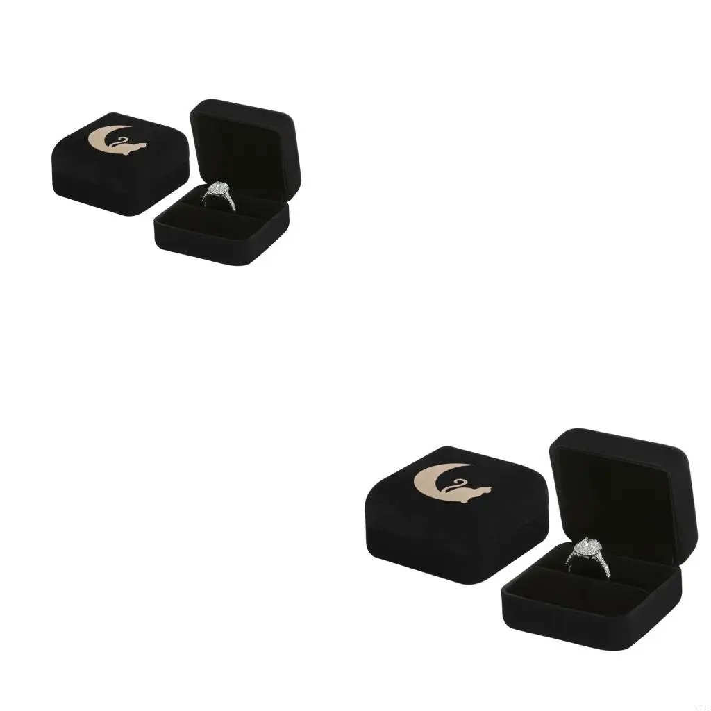 

Чехол для украшений из кошачьей ткани Celestials с надежным замком для хранения свадебных путешествий