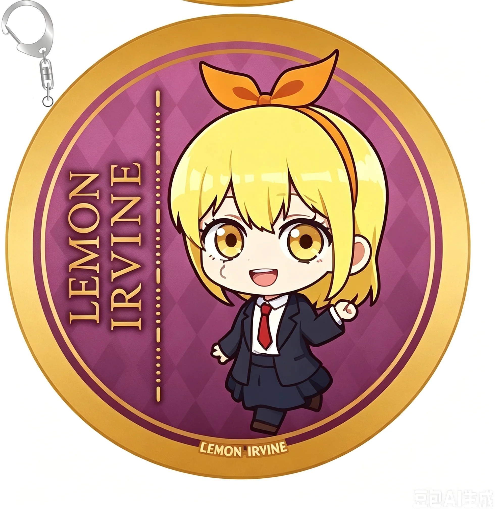 Cartoon High Definition Images Mashle: Magic And Muscles Figure Decoration Bag Car Key Ring Charm Gift Anime Acrylic Keychain view 5