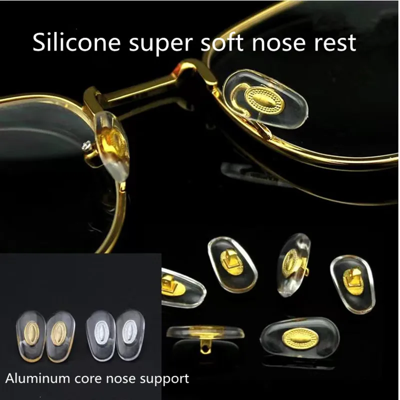 

20 pairsGlasses anti detachment nose support silicone nose pad airbag anti slip soft nose bridge support accessories decompressi