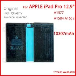 100% Genuine A1584 A1652 A1577 Tablet Battery For iPad Pro 12.9 inch 10307mAh Replacement High Quality Tablet New Batteries