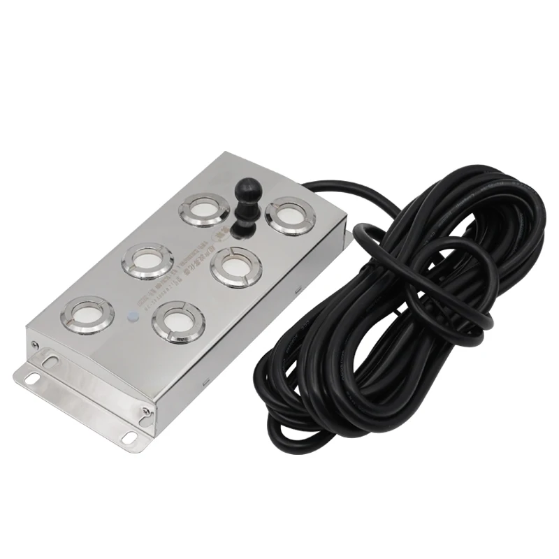 Factory Wholesale 6 Head Ultrasonic  Ceramic Disc Mist Maker Fogger Atomizer Water Humidifier