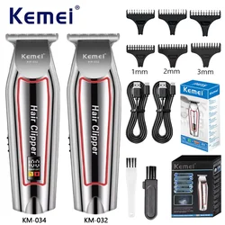 Kemei Professional Hair Trimmer Electric Beard Trimmer For Men Hair Clipper Hair Cutter Machine Haircut Grooming Kit KM-032