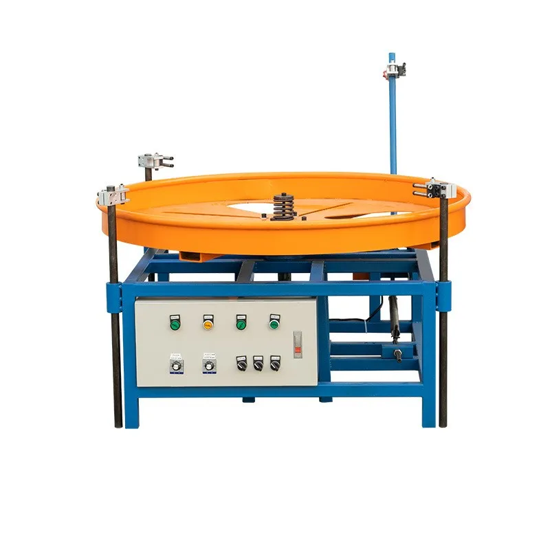 Automatic Spring Unloader Wire Reel With Automatic Horizontal Frame Steel Strip Coil
