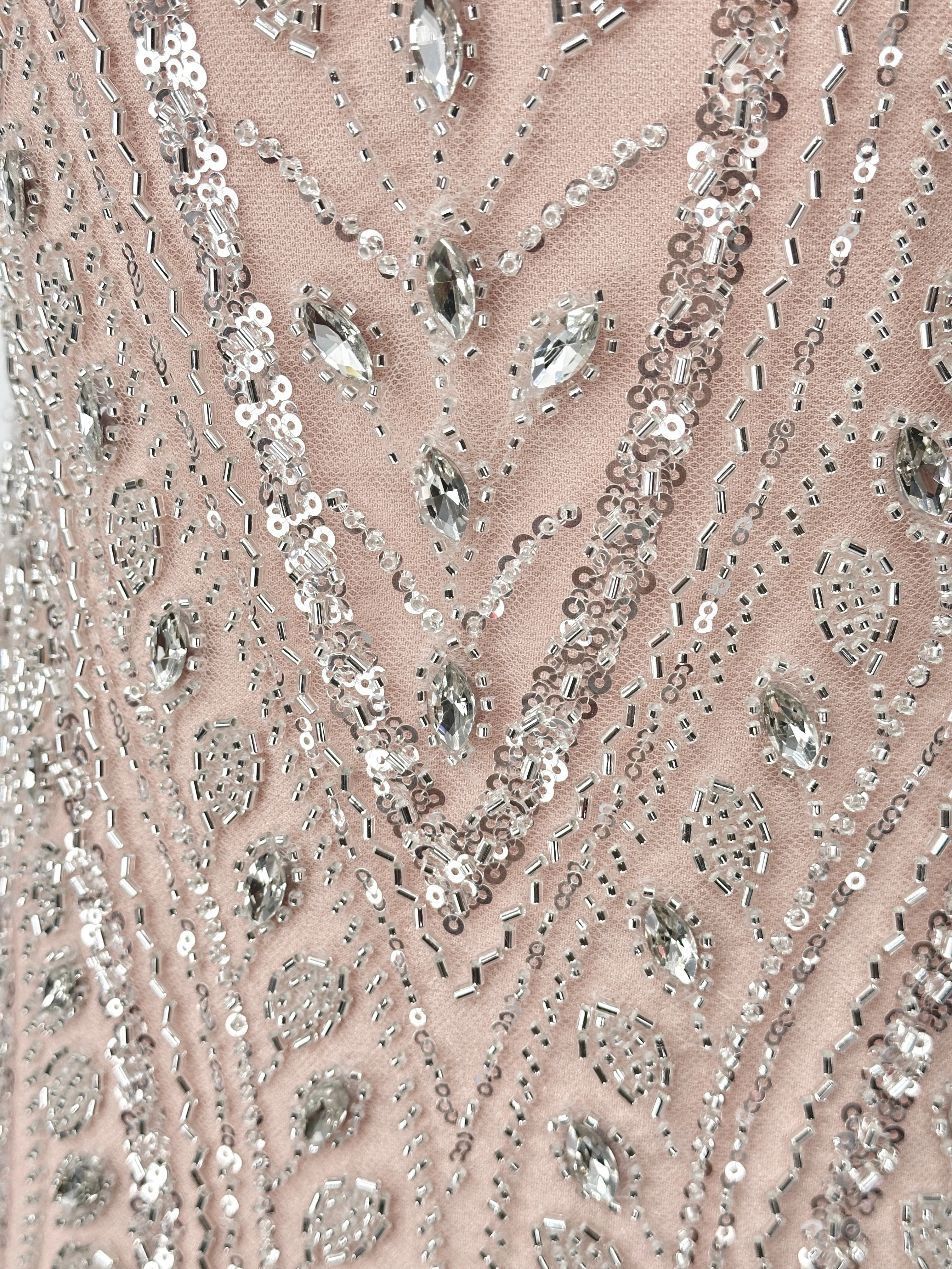 Tela de encaje de malla con cuentas africanas francesas de lentejuelas pesadas de lujo, tela de encaje de lentejuelas nigerianas brillantes de primera calidad, vestido de novia