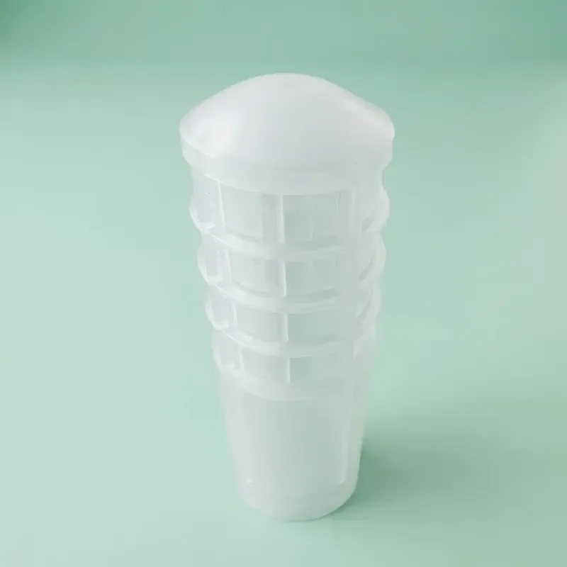 Factory direct sales OEM custom PP polyester fiber 160 micron filter cartridge, natural color 111.4 mm length