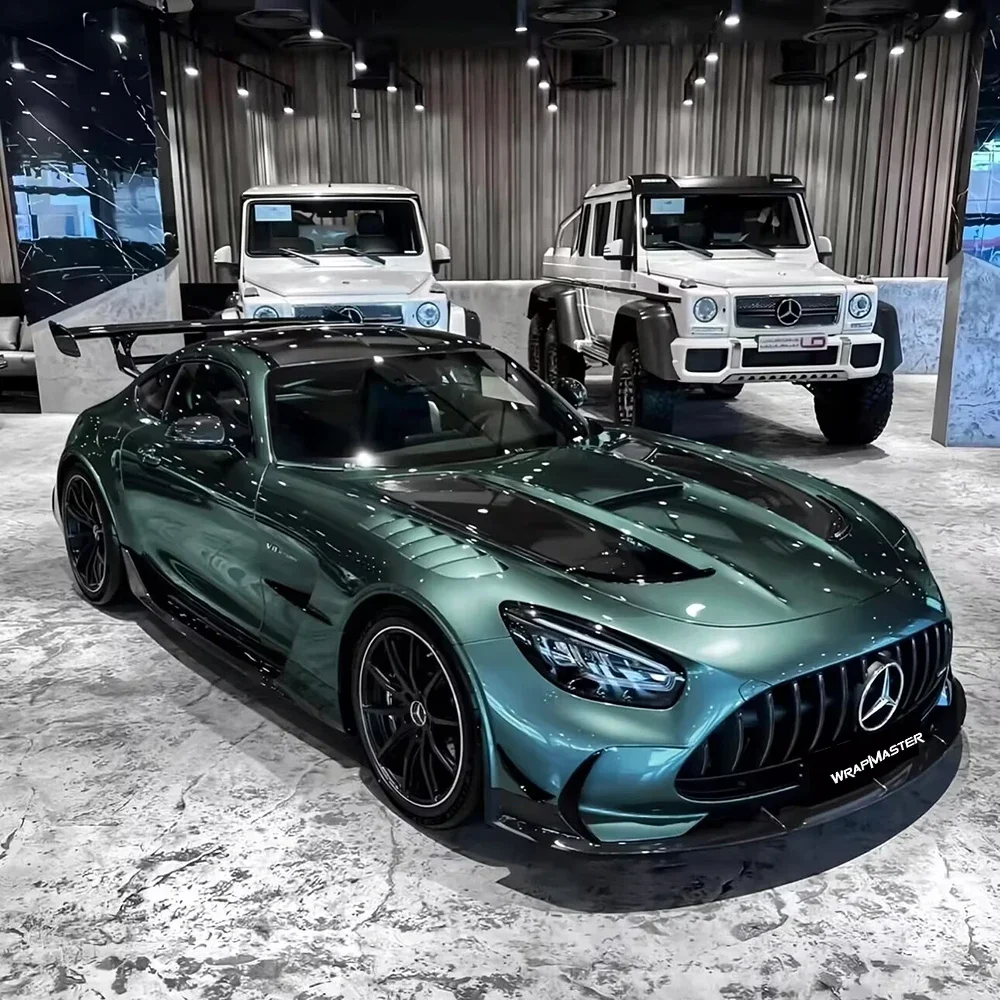 Glossy Metallic Gre…