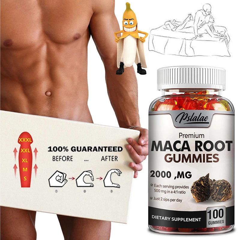 

Maca Root Gummies - Supports Natural Health, Provides Lasting Energy, Enhance Physical Strength and Concentration