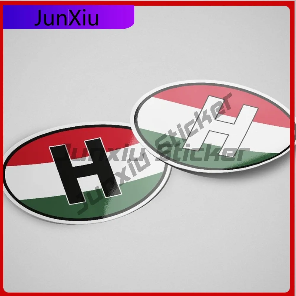 

Hungary H Sticker Unique Campers Air Conditioners Creative Door Trim Trunks Waterproof Scratch Resistant Car Styling Auto