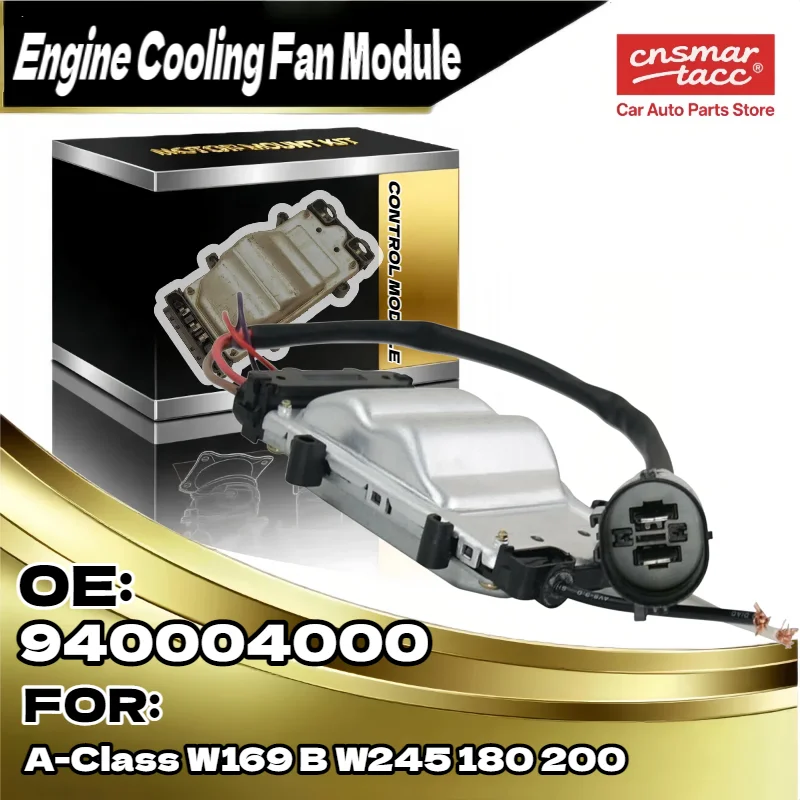 

Cooling Fan Motor Control Module for Mercedes A-Class W169 B-Class W245, OE Number 1137328294 1137328230 A1137328294 A1137328230