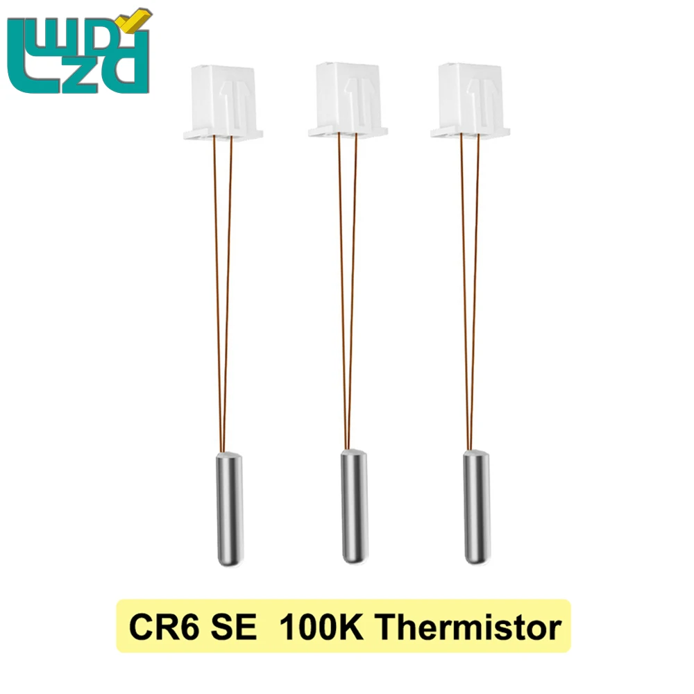 

3 шт., датчик температуры для 3D принтера CR6 SE 100K, длина 75 мм