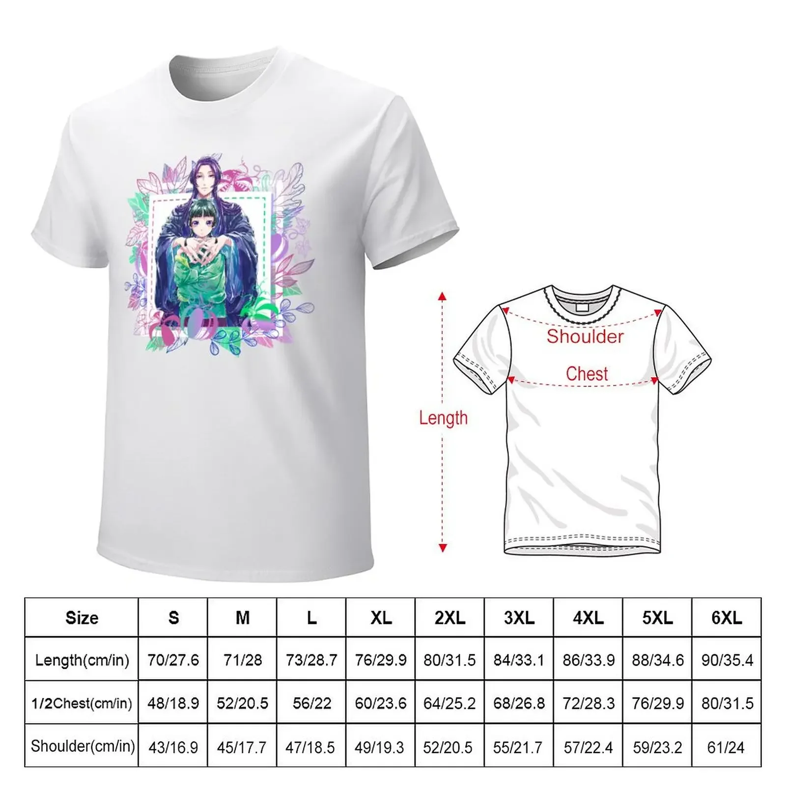 Copy of Kusuriya no Hitorigoto T-Shirt oversized t shirt customs design your own plus size tops customs mens champion t shirts