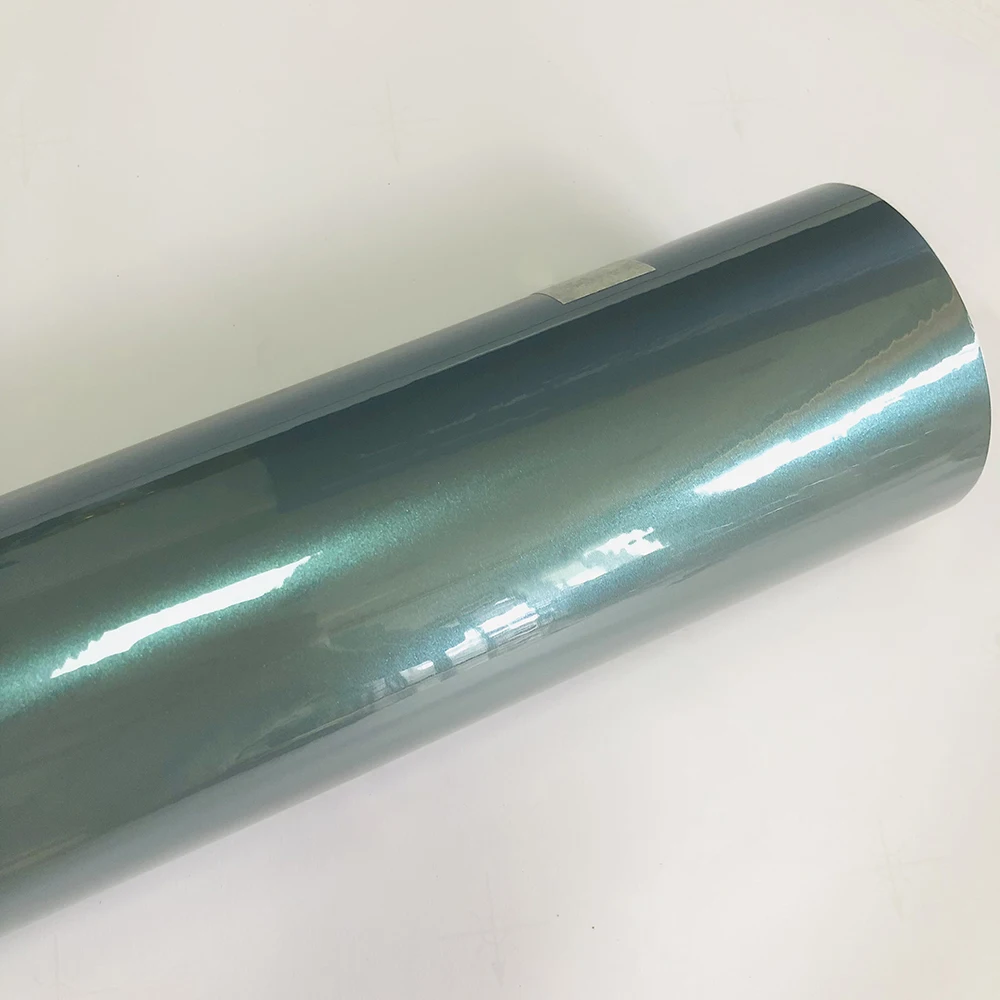 

Глянцевая темно-серая автомобильная виниловая пленка-хамелеон, автомобильная пленка из ПВХ, гарантия высокого качества, наклейка для упаковки из ПВХ и рулон наклейки