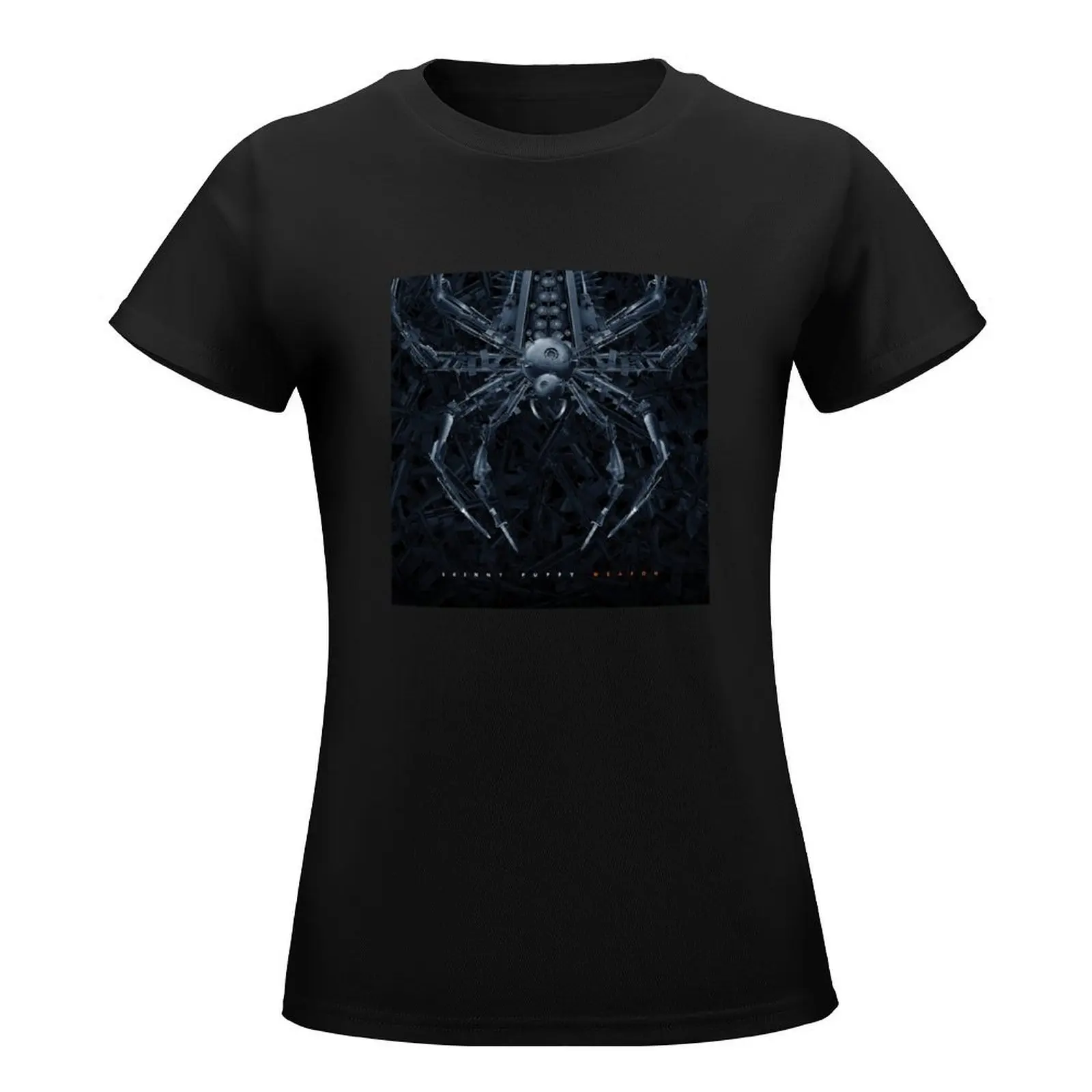 Skinny Puppy Weapon Album Cover T-Shirt sports fans anime clothes Blouse t-shirt dress for Women graphic