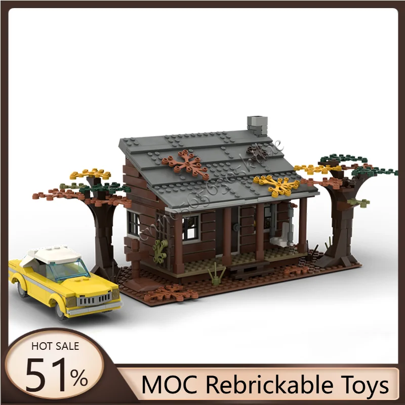 

598 шт. MOC известный фильм персонаж комната модель строительные блоки техника креативные гаражные кирпичи детские игрушки подарки для детей