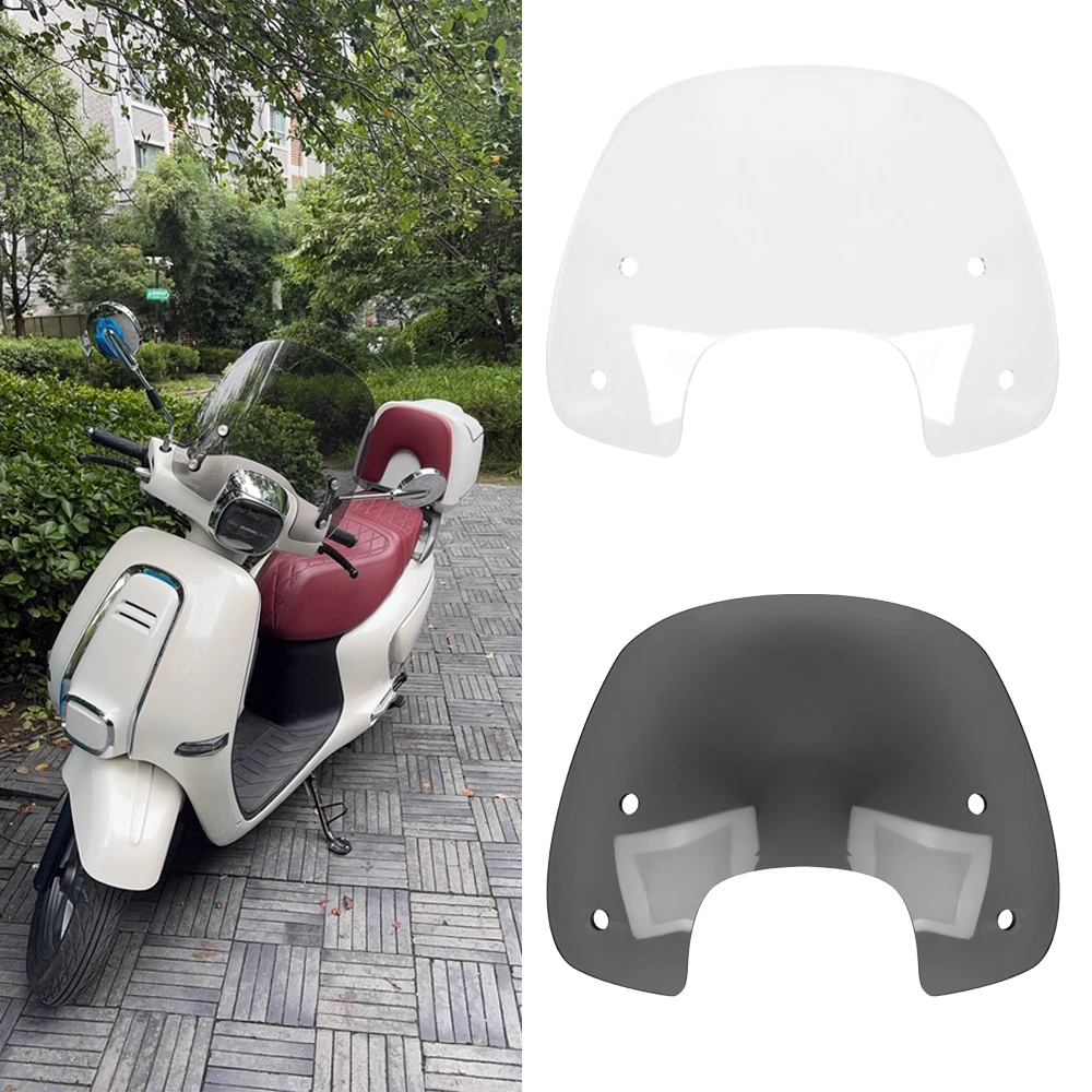 

Для Suzuki US125 US 125, ветровые дефлекторы, модификация передних лобовых стекол мотоцикла, спойлер на лобовое стекло с кронштейном, аксессуары