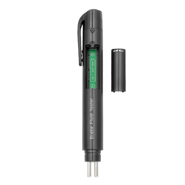 5 LED Brake Fluid Tester Pen DOT3 DOT4 DOT5 Car Brake Oil Moisture Detector Auto Brake Fluid Quality Check Diagnostic Test Tool