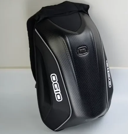Imagen 2 del producto Ogio 30L-48L mochilas impermeables de carcasa dura para motocicleta bolsas de carreras para Moto MX Motocross bolsas para casco de cara completa de fibra de carbono