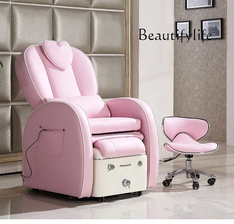 

Manicure Couch Nail Salon Multi-Functional Nail Beauty Eyelash Beauty Electric Massage Chair Pedicure Sofa