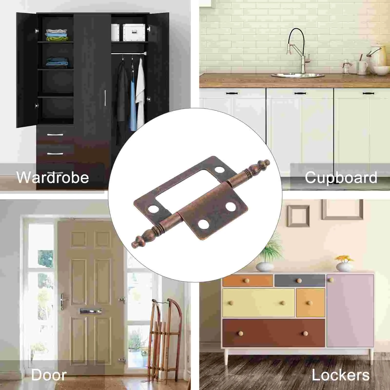 Bend Cabinet Door Hinge Kitchen Hinges Closer Device Iron Hidden Furniture Fittings