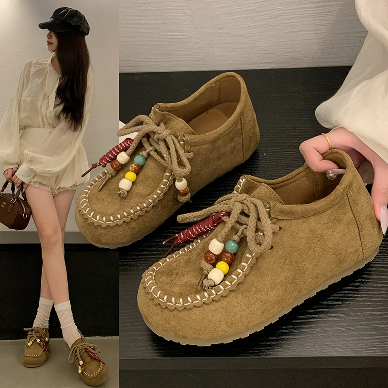 أحذية نسائية عصرية وأكثر مبيعًا جديدة لعام 2025 أحذية نسائية مريحة ومتعددة الاستخدامات وعصرية غير رسمية للتنقل اليومي #1