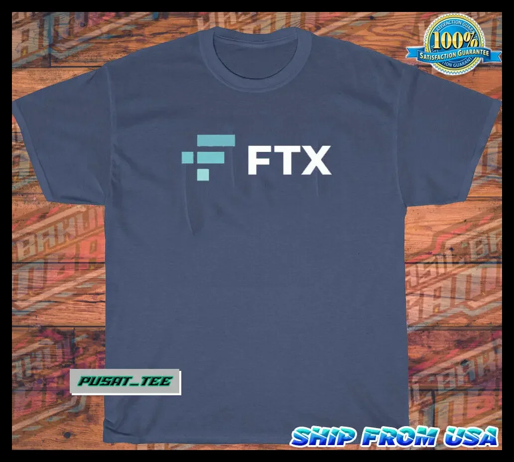 NEW FTX American Funny Logo Men T-Shirt SIZE S-5XL Blue Navy Red