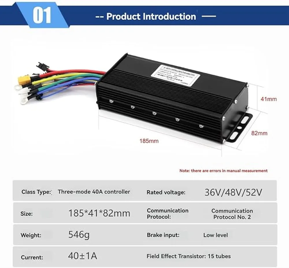 Ebike Controller Fardriver Controller Equipped With Sine Wave Technology And Aluminum Build