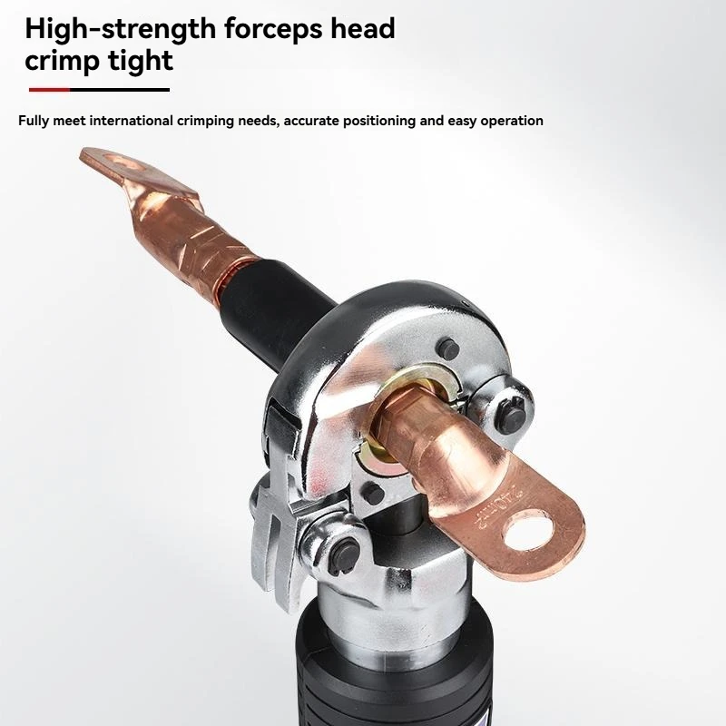 Charging Mini Straight Handle Digital Display Electric Hydraulic Clamp EK-300 Portable Lithium Clamp Copper Aluminum