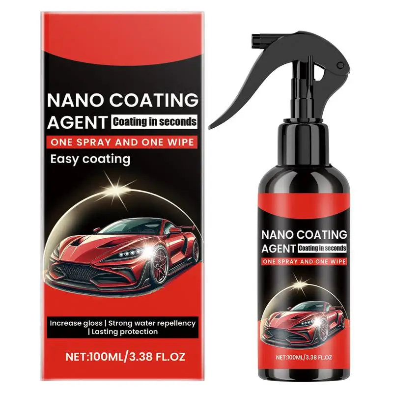 Car Ceramic Nano Coating Liquid Spray Coatin Nano Crystal Hydrophobic Layer Polishing Paint Coating Agent Polish Nano Coating