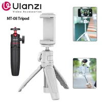 Ulanzi MT-08 Mini trípode Color blanco trípode plegable montaje monopié 1/4 ''trípode Universal para DSLR Android iPhone Smartphone