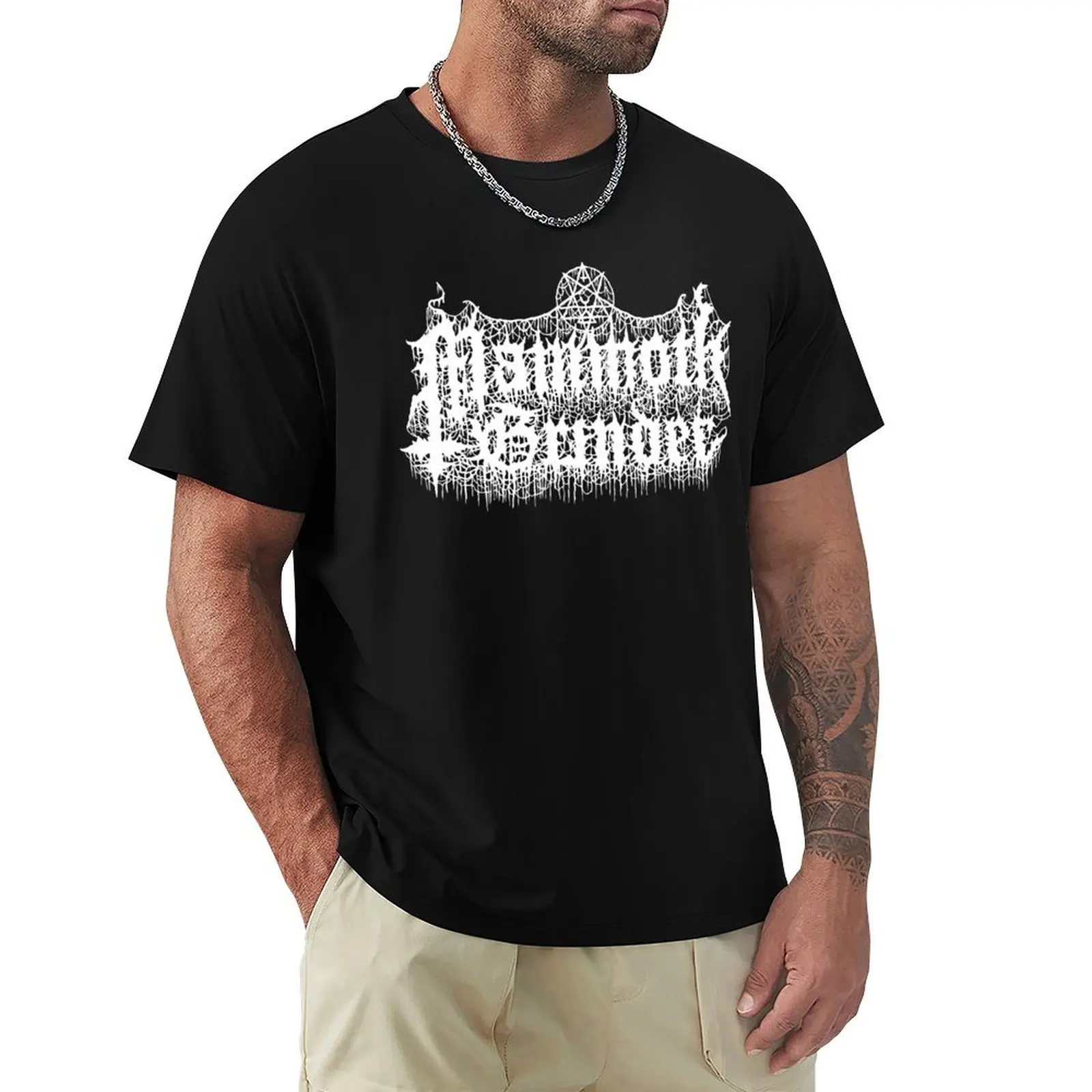 mammoth grinder white putih T-Shirt Performance Dry Fit T-Shirt