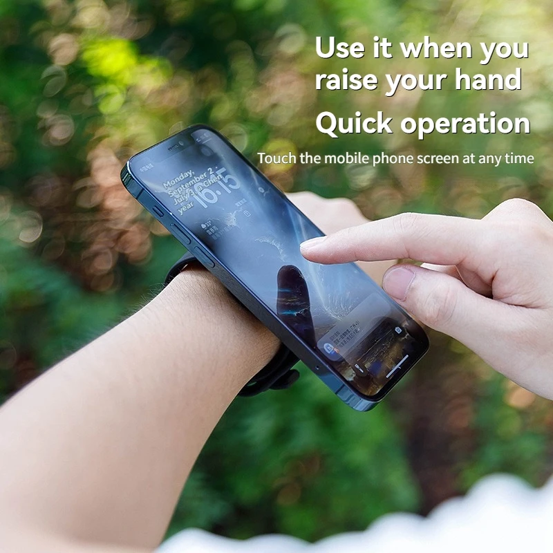 Magsafe нарукавный держатель для мобильного телефона Съемный спортивный держатель на руку для телефона Вращающийся на 360 градусов держатель Открытый наручный телефон