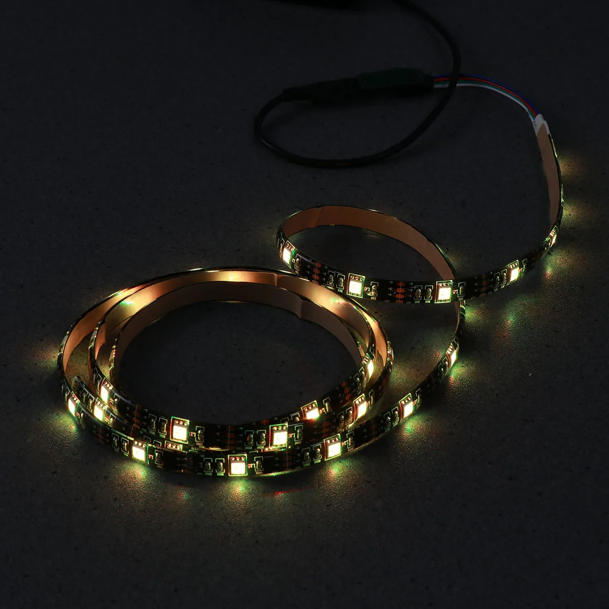Striscia LED Corda flessibile Luce impermeabile 5M Striscia luminosa a LED Decorazione da scrivania Natale Campeggio esterno Luminoso morbido Non abbagliante USB