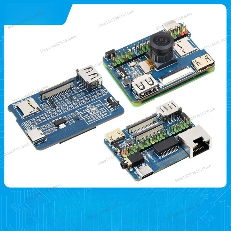 For CM4 Expansion Onboard Multi-function Module 8 Million Camera CSI Interface HDMI Gigabit Network Port