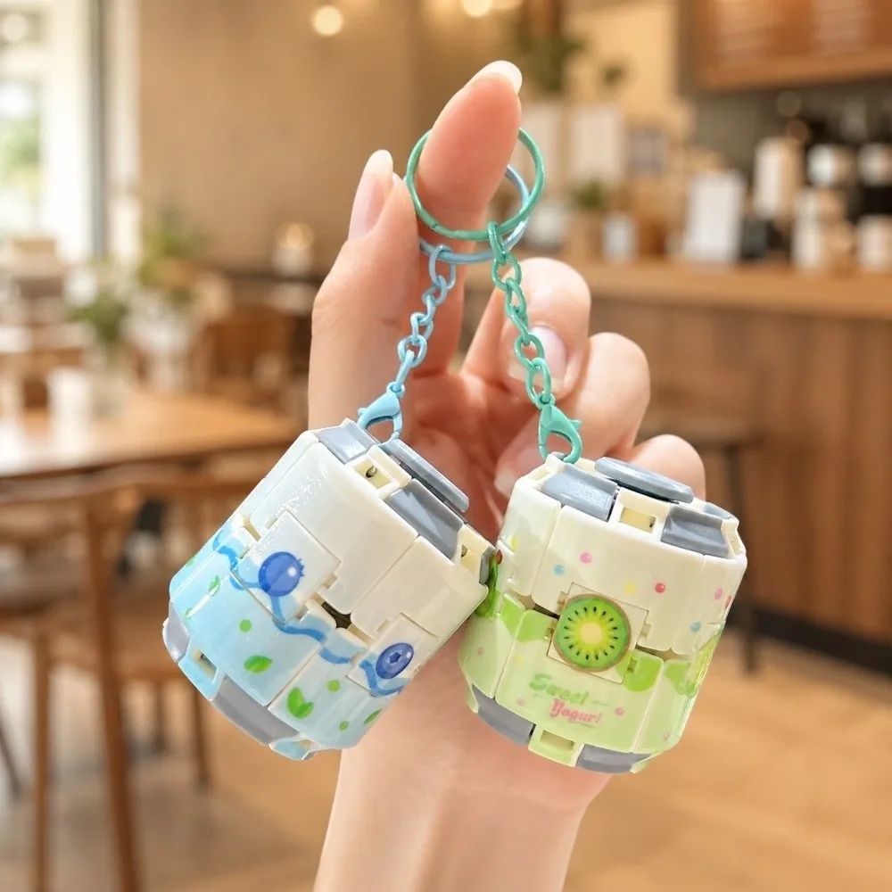 Kreativer Gyroball Soda-Dosen-Fidget-Anhänger, Taschen-Charm, dosenförmiger rotierender Schlüsselanhänger, lustiger Fingerspinner, Druck- und Drehspielzeug fürs Büro – Detail 9